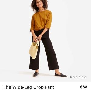 Everlane Wide Leg Crop Pant